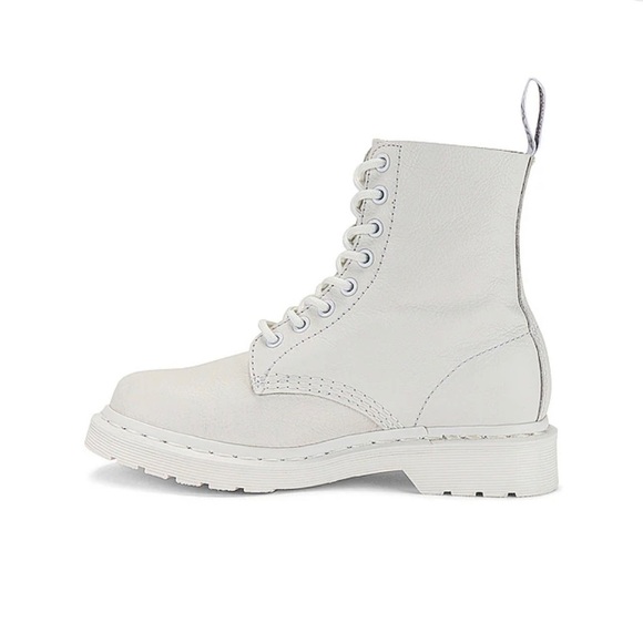 Dr. Martens 1460 Pascal Mono Boot in Optical White size: 5 - Picture 4 of 4